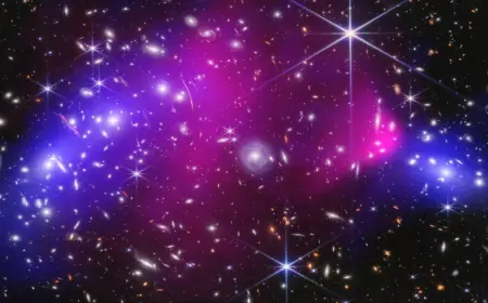 Mysterious dark matter seen in new map of distant galaxies