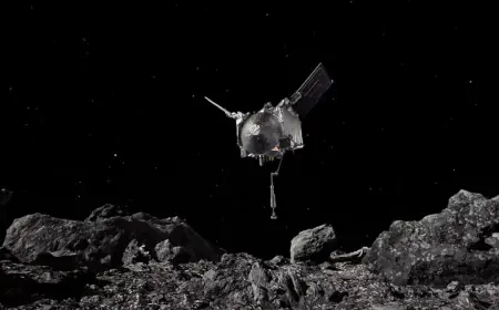 "Space gum" discovered in asteroid Bennu samples, NASA reveals
